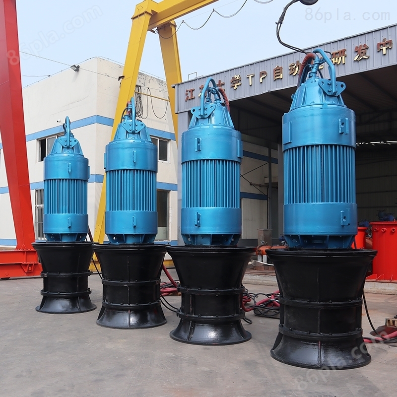 QZB潜水轴流泵性能参数功率250KW德能泵业