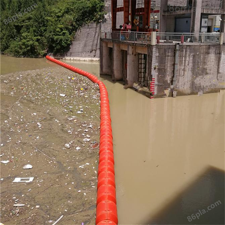 水源保护区水口垃圾拦截浮筒