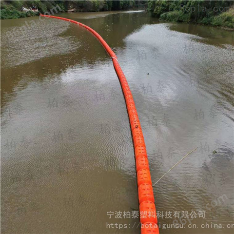 云贵州库区漂浮物拦漂设备浮式拦污排