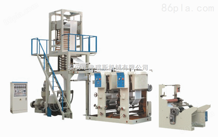 包装机械，塑料机械，吹膜机45-55高速吹膜凹版印刷机组